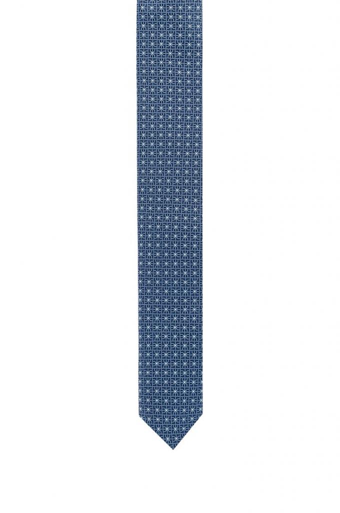 Hombre Accesorios de Corbatas de Corbata de seda estampado pajarita Ferragamo de Seda de color Azul para hombre 
